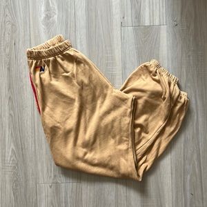 Aviator Nation Sweatpants- five stripe bolt